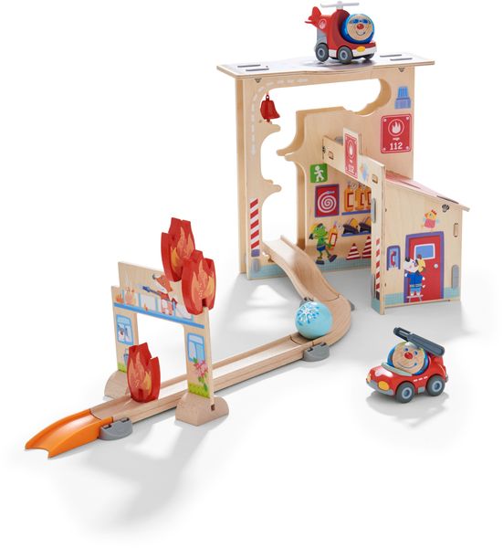 Produktbild: Kullerb&uuml; - Spielbahn Feuerwehrwache