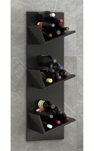 Produktbild: Holz Weinregal Wandregal Flaschen Wein Vinosi