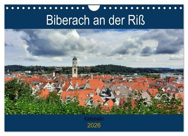 Produktbild: Biberach an der Ri&szlig; (Wandkalender 2026 DIN A4 quer), CALVENDO Monatskalender