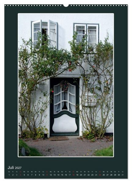 Produktbild: Willkommen in Keitum auf Sylt (hochwertiger Premium Wandkalender 2027 DIN A2 hoch), Kunstdruck in Hochglanz