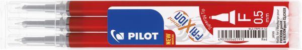 Produktbild: PILOT Mine FriXion Point rot, 3er Set
