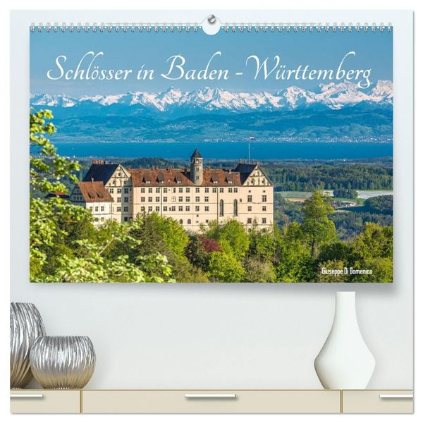 Produktbild: Schl&ouml;sser in Baden-W&uuml;rttemberg (hochwertiger Premium Wandkalender 2027 DIN A2 quer), Kunstdruck in Hochglanz