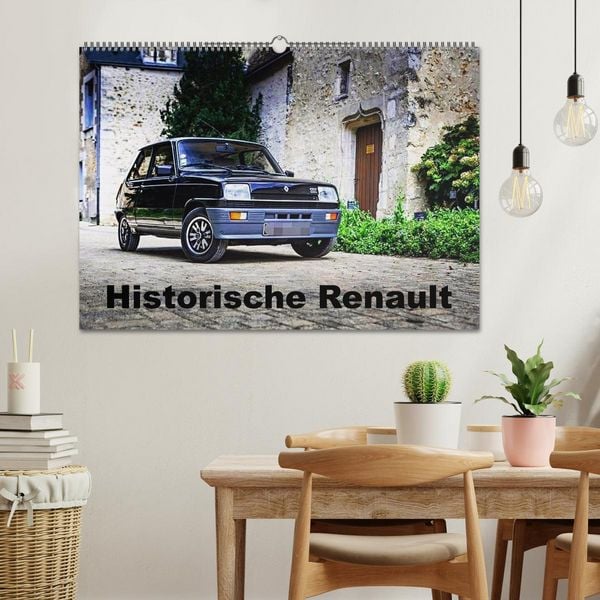 Produktbild: Historische Renault (Wandkalender 2026 DIN A2 quer), CALVENDO Monatskalender