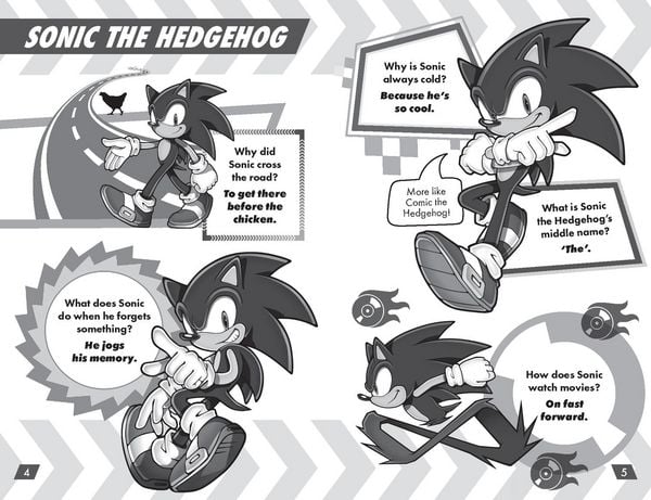 Produktbild: SONIC HEDGEHOG JOKE BK PB
