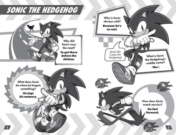 Produktbild: Sonic the Hedgehog Joke Book