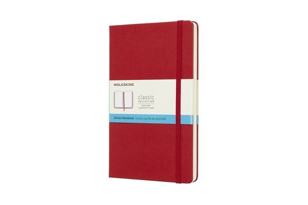 Produktbild: Moleskine Notizbuch Large/A5, Punktraster, Hard Cover, Scharlachrot