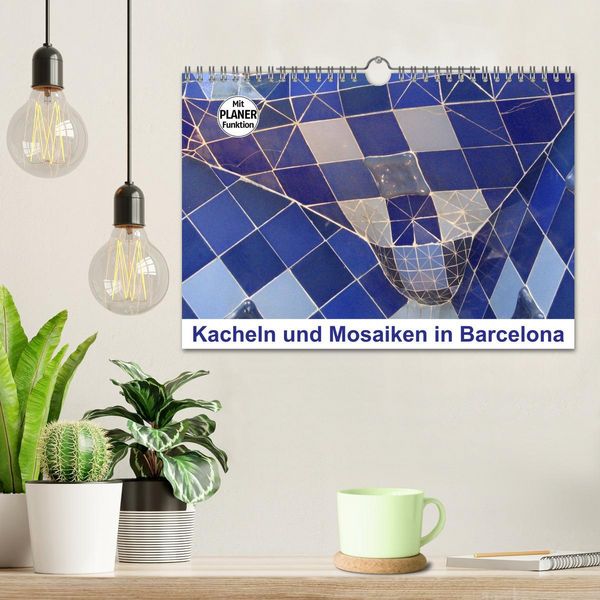 Produktbild: Kacheln und Mosaiken in Barcelona (Wandkalender 2026 DIN A4 quer), CALVENDO Monatskalender
