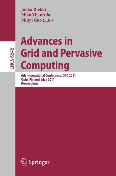 Produktbild: Advances in Grid and Pervasive Computing