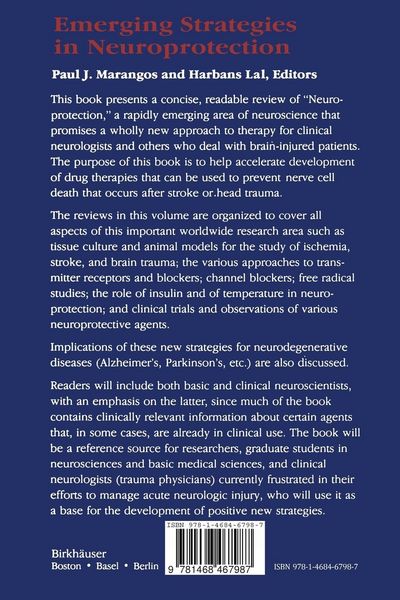 Produktbild: Emerging Strategies in Neuroprotection