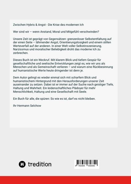 Produktbild: Zwischen Hybris & Angst: Die Krise des modernen Ich Band II