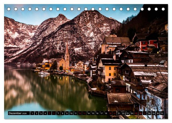 Produktbild: Berge. Alpenseen (Tischkalender 2026 DIN A5 quer), CALVENDO Monatskalender