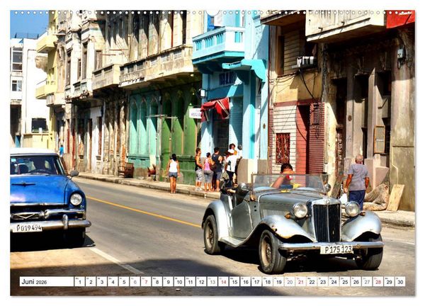 Produktbild: MG Classics - Britische Oldtimer in Kuba (Wandkalender 2026 DIN A2 quer), CALVENDO Monatskalender