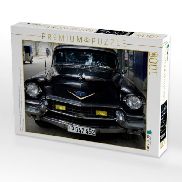 Produktbild: CALVENDO Puzzle CADILLAC - Ein Motiv aus dem Kalender "Auto-Legenden: American Classics" | 1000 Teile Lege-Gr&ouml;&szlig;e 64x48cm Foto-Puzzle f&uuml;r gl&uuml;ckliche Stunden