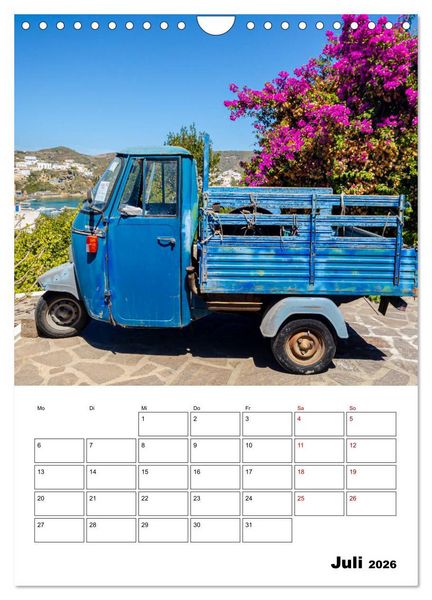 Produktbild: Insel Ponza - Italien (Wandkalender 2026 DIN A4 hoch), CALVENDO Monatskalender