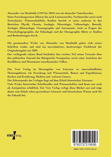 Produktbild: Gesammelte Werke von Alexander von Humboldt