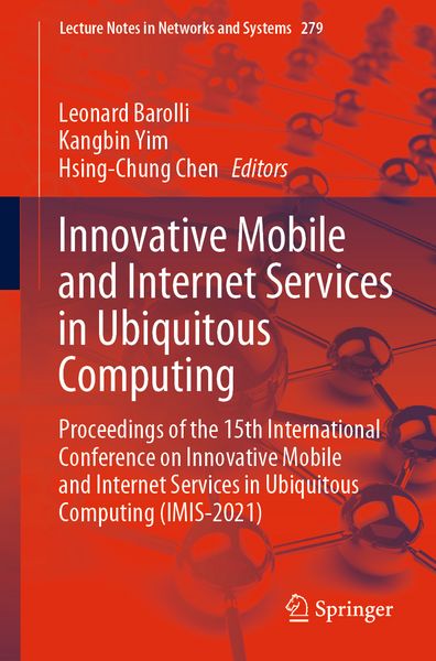 Produktbild: Innovative Mobile and Internet Services in Ubiquitous Computing