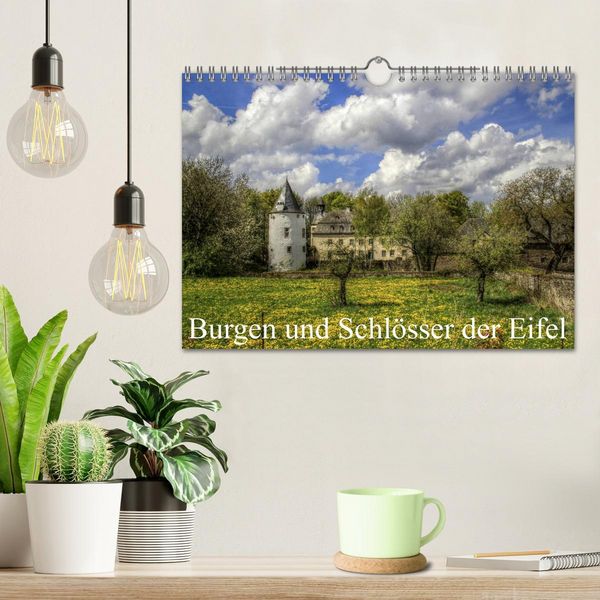 Produktbild: Burgen und Schl&ouml;sser der Eifel (Wandkalender 2026 DIN A4 quer), CALVENDO Monatskalender