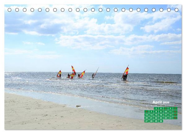 Produktbild: St. Peter-Ording (Tischkalender 2026 DIN A5 quer), CALVENDO Monatskalender