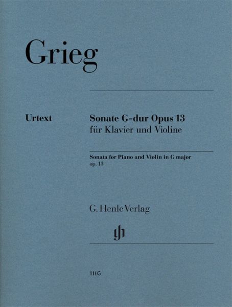 Edvard Grieg - Violinsonate G-dur op. 13