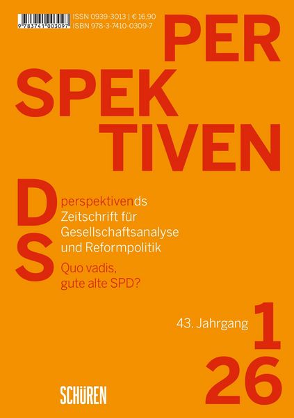 Produktbild: Quo vadis, gute alte SPD?