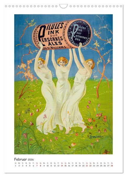 Produktbild: Leonetto Cappiello - Das goldene Zeitalter der Werbekunst (Wandkalender 2026 DIN A3 hoch), CALVENDO Monatskalender