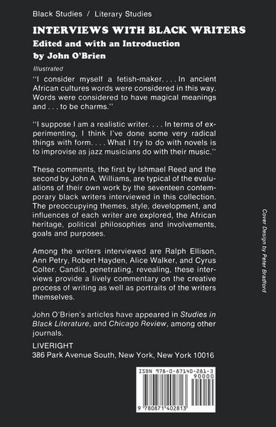 Produktbild: Interviews with Black Writers