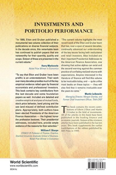 Produktbild: Investments & Portfolio Performance