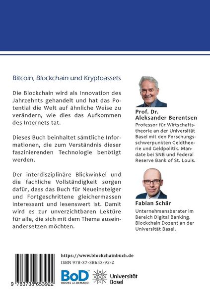 Produktbild: Bitcoin, Blockchain und Kryptoassets