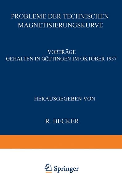 Produktbild: Probleme der Technischen Magnetisierungskurve