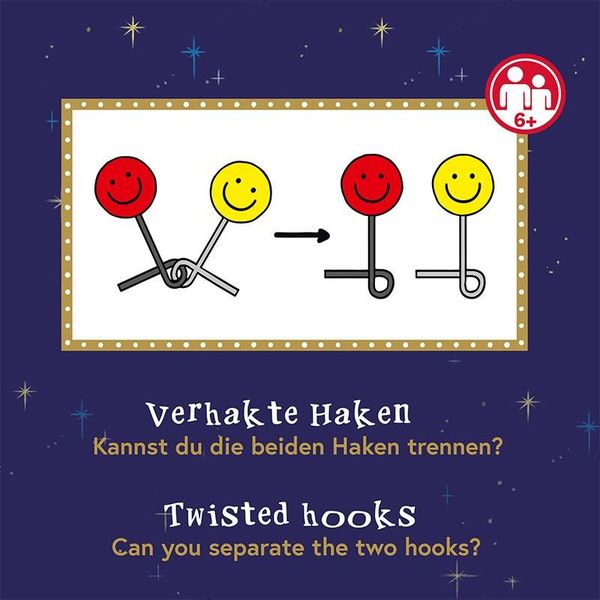 Produktbild: MAGIC SHOW TRICK 1 VERHAKTE HAKEN