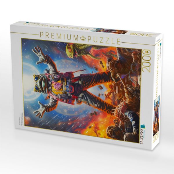 Produktbild: CALVENDO Puzzle D&uuml;stere Aliens | 2000 Teile Lege-Gr&ouml;&szlig;e 90x67cm Foto-Puzzle f&uuml;r gl&uuml;ckliche Stunden