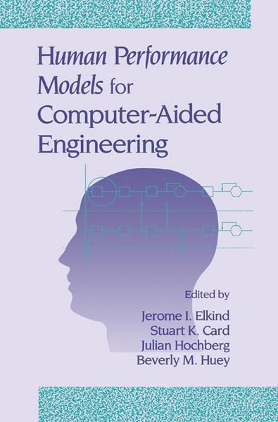 Produktbild: Human Performance Models for Computer-Aided Engineering