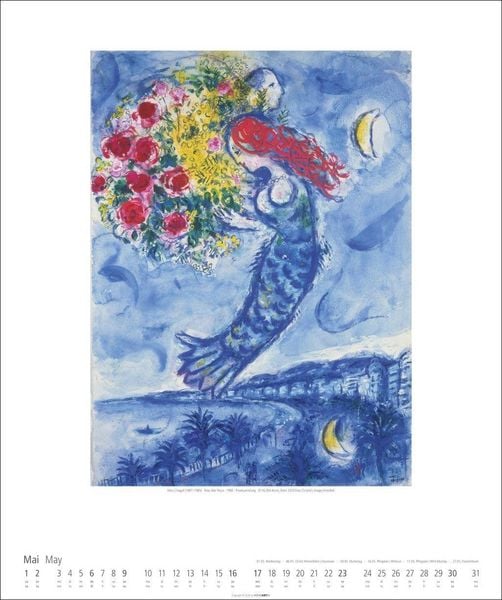 Produktbild: Marc Chagall Kalender 2027