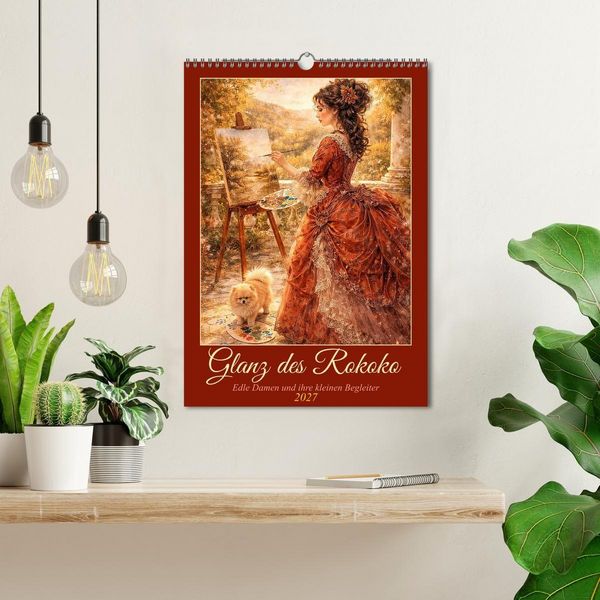 Produktbild: Glanz des Rokoko (Wandkalender 2027 DIN A3 hoch), CALVENDO Monatskalender