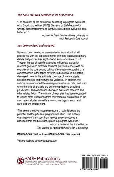 Produktbild: Thinking about Program Evaluation