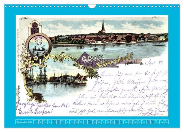 Produktbild: Gru&szlig; aus Neustadt in Holstein (Wandkalender 2026 DIN A3 quer), CALVENDO Monatskalender