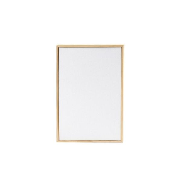 Produktbild: Creativ Company Malpappe mit Rahmen, Gr&ouml;&szlig;e 15,8x23,8 cm, 280 g, Wei&szlig;, 1 Stk