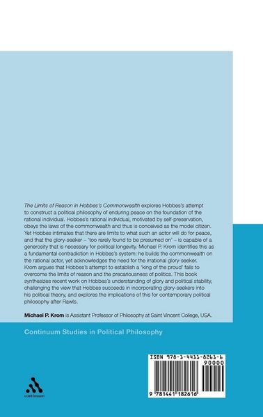 Produktbild: The Limits of Reason in Hobbes's Commonwealth