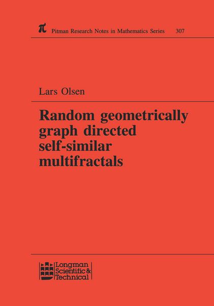 Produktbild: Random Geometrically Graph Directed Self-Similar Multifractals