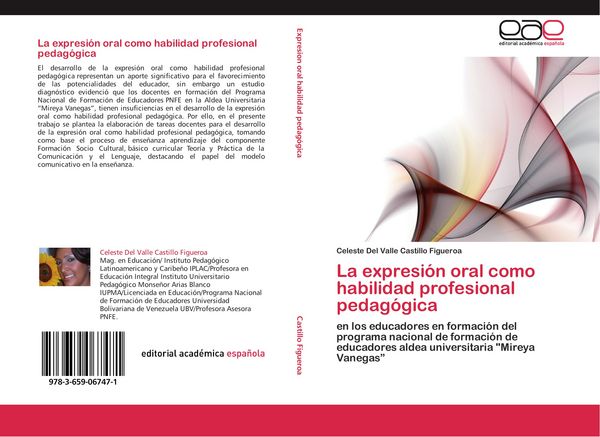 Produktbild: La expresi&oacute;n oral como habilidad profesional pedag&oacute;gica