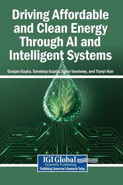 Produktbild: Driving Affordable and Clean Energy Through AI and Intelligent Systems