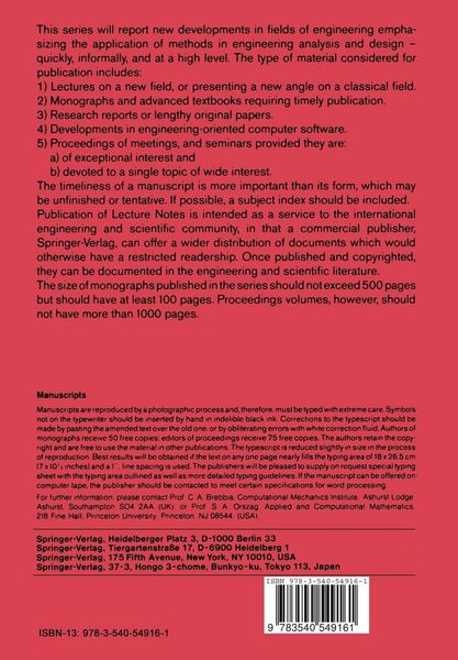 Produktbild: Mixed Finite Element Method