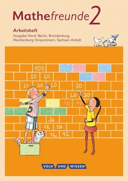 Produktbild: Mathefreunde 2. Schuljahr - Nord - Arbeitsheft