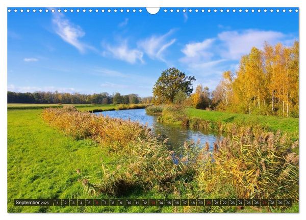 Produktbild: Spreewald - Malerische Kulturlandschaft in Brandenburg (Wandkalender 2026 DIN A3 quer), CALVENDO Monatskalender