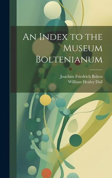 Produktbild: An Index to the Museum Boltenianum