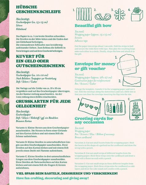 Produktbild: Geschenkpapier-Buch &ndash; Sch&ouml;ner Schenken