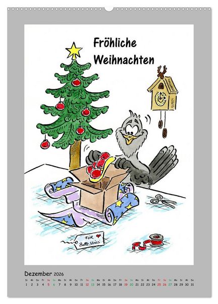 Produktbild: HarryKuckuck - Der Schwarzwald ruft (hochwertiger Premium Wandkalender 2026 DIN A2 hoch), Kunstdruck in Hochglanz