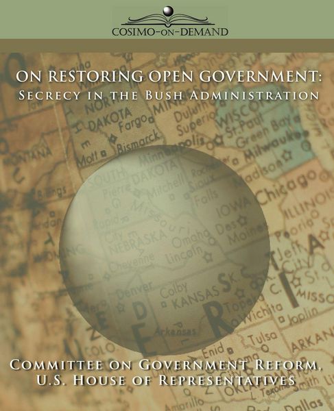 Produktbild: On Restoring Open Government