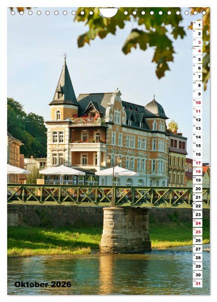Produktbild: Gera - Stadt an der wei&szlig;en Elster (Wandkalender 2026 DIN A4 hoch), CALVENDO Monatskalender