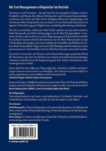 Produktbild: Mit Feel Management erfolgreicher im Vertrieb